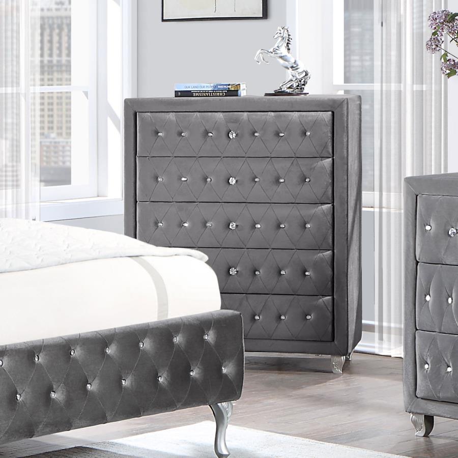 Deanna - 5-drawer Rectangular Chest