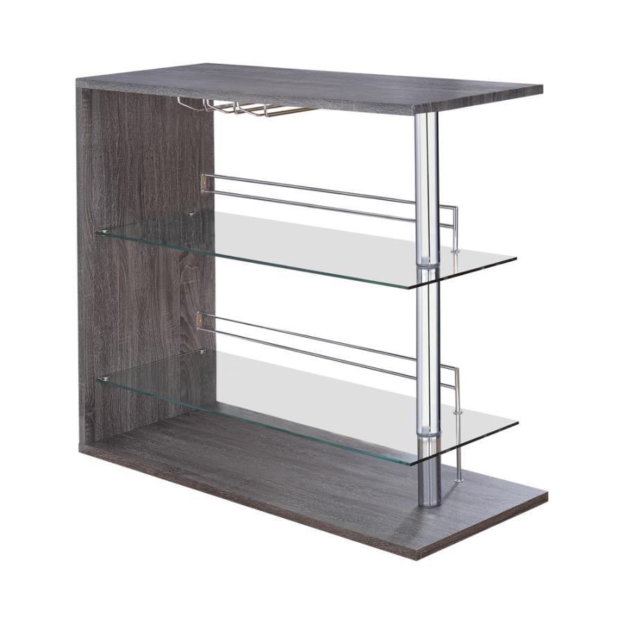 Coaster - Rectangular 2-shelf Bar Unit