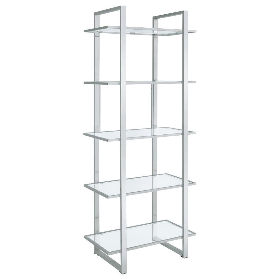 Hartford - Bookcase - Pearl Silver