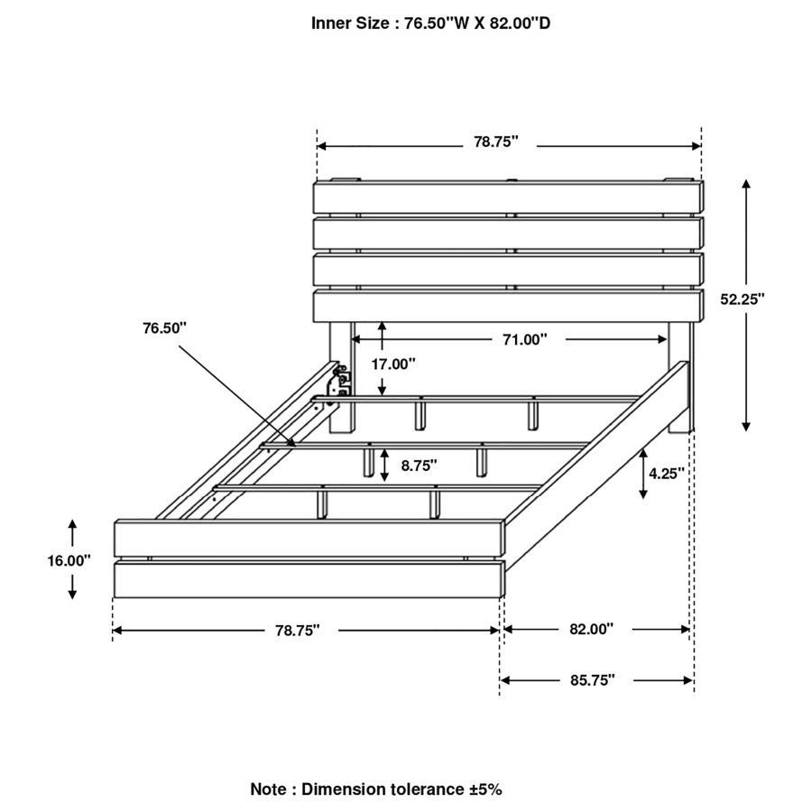 Marion - Panel Bed