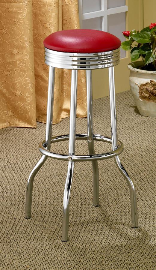 Coaster - Upholstered Top Bar Stools (Set of 2)