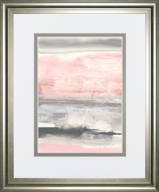 Charcoal And Blush II By Chris Paschke