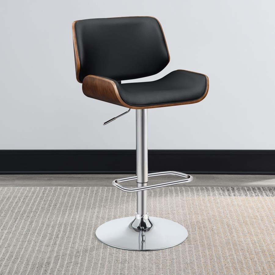 Coaster - Upholstered Adjustable Bar Stool