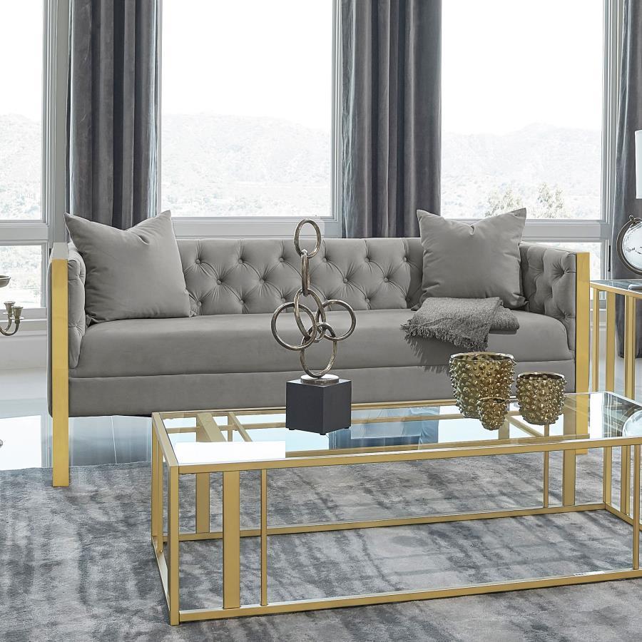Eastbrook - Sofa - Pearl Silver