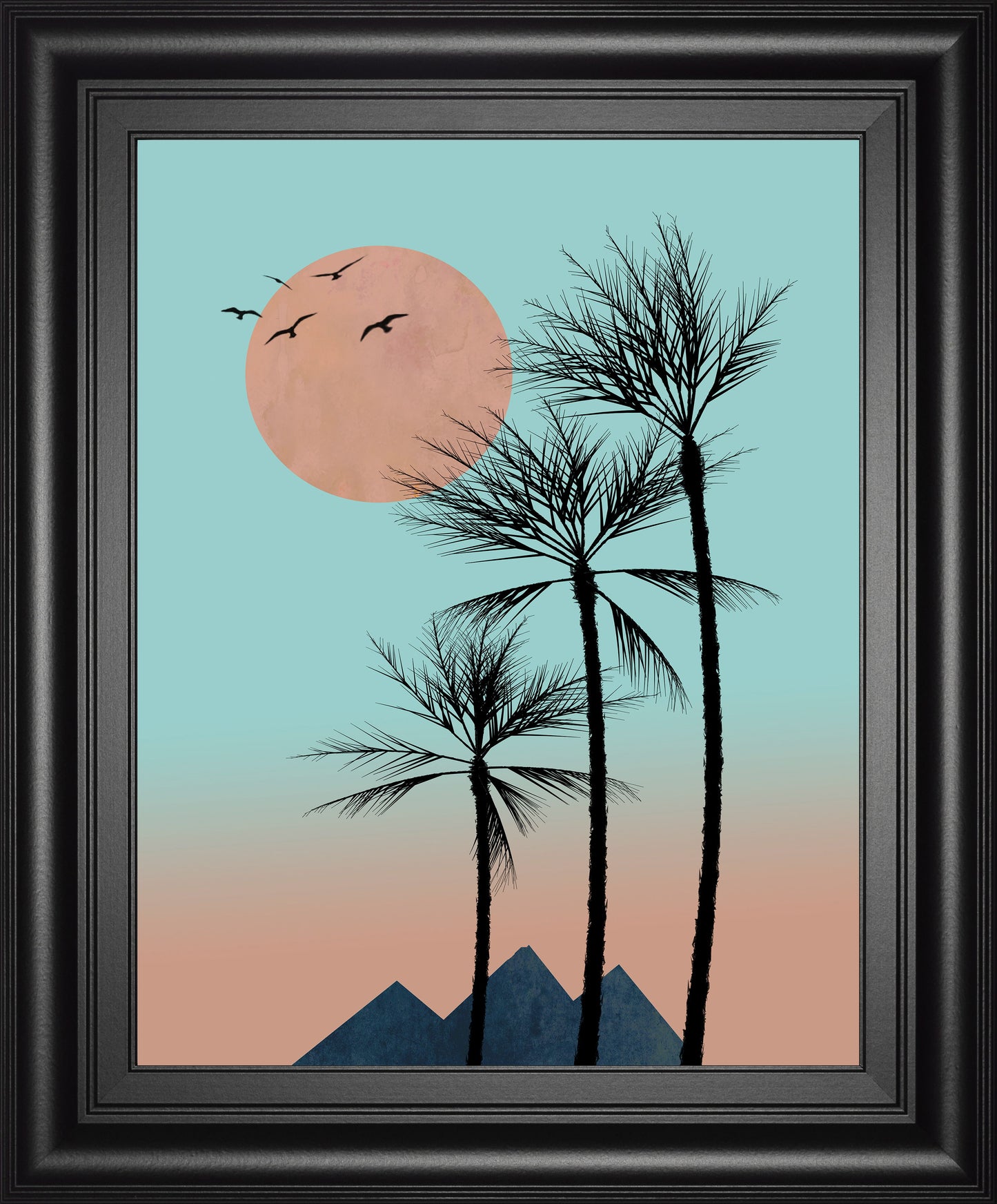 Passion In The Tropics I By Hal Halli - Framed Print Wall Art