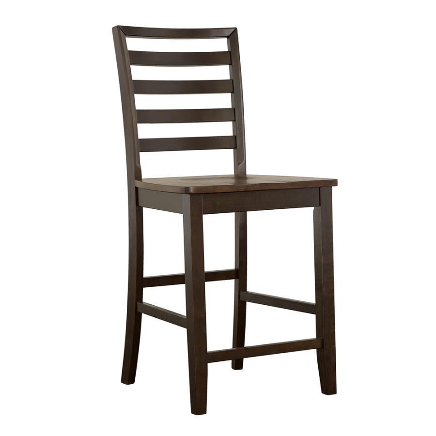 Sanford - Counter Stool (Set of 2) - Brown