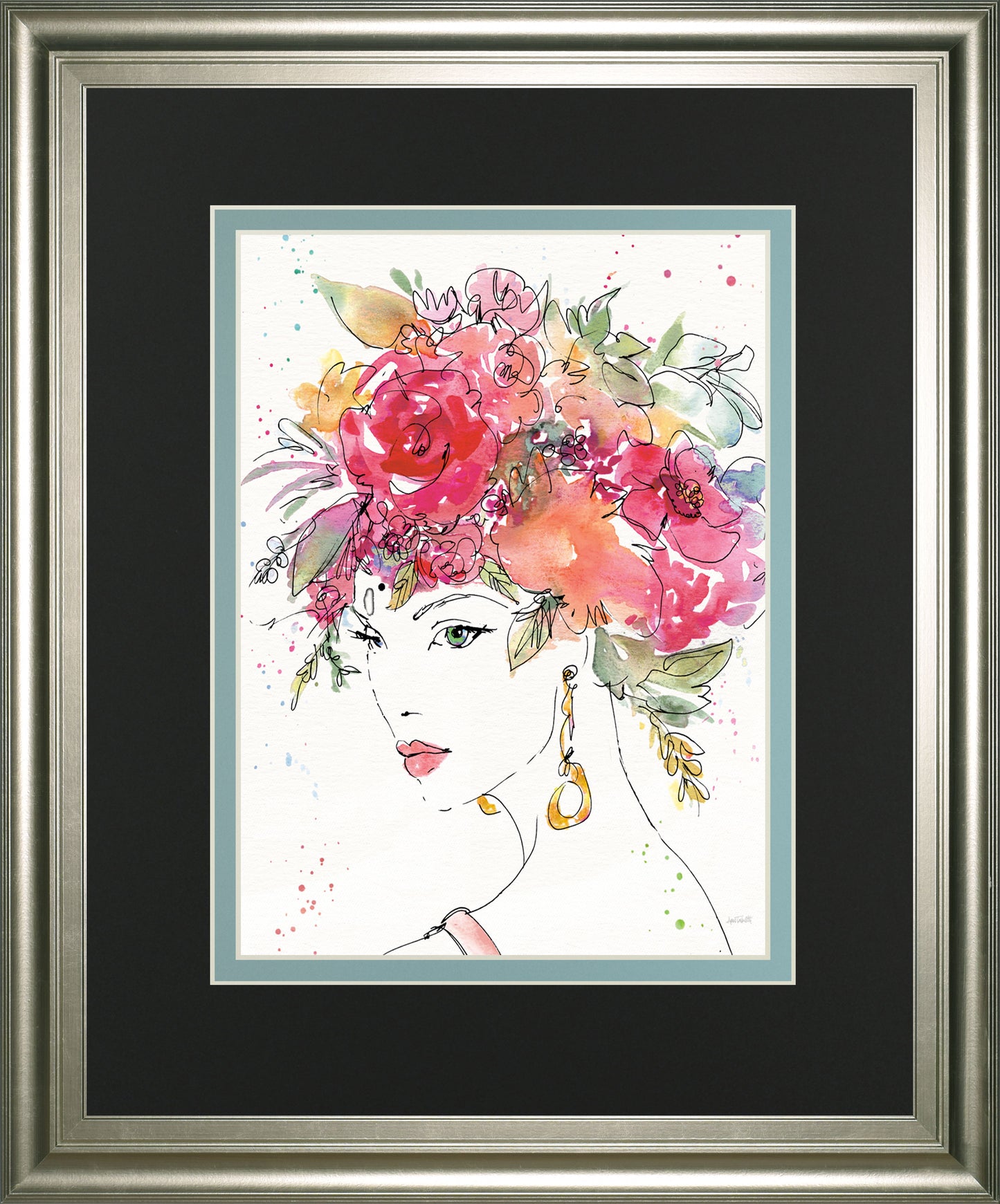 Floral Figures II By Anne Tavoletti