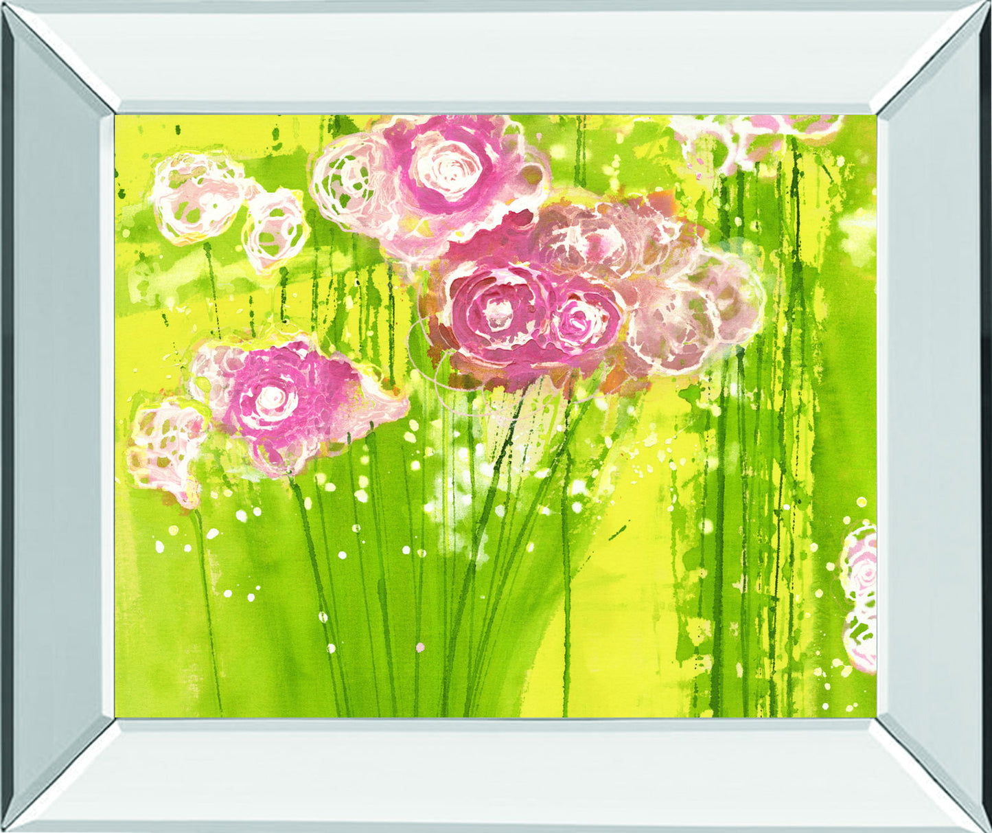 Spring Garden By Clusiau, A.C. - Mirror Framed Print Wall Art