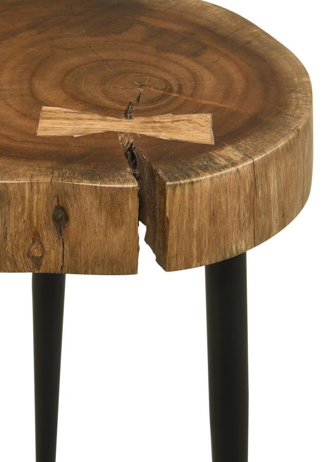 Accent Table - Natural / Black