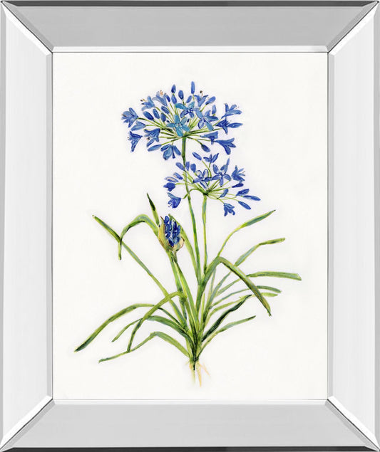 Blue Lively Botanical I By Sally Swatland - Blue