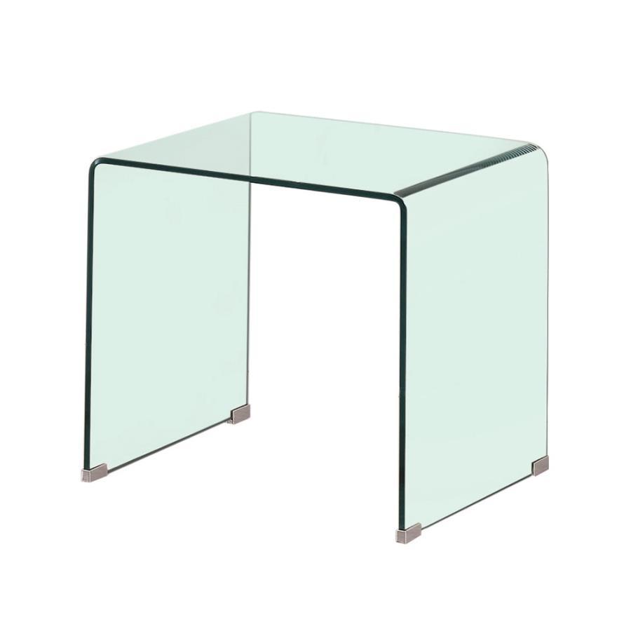 Ripley - Square End Table - White