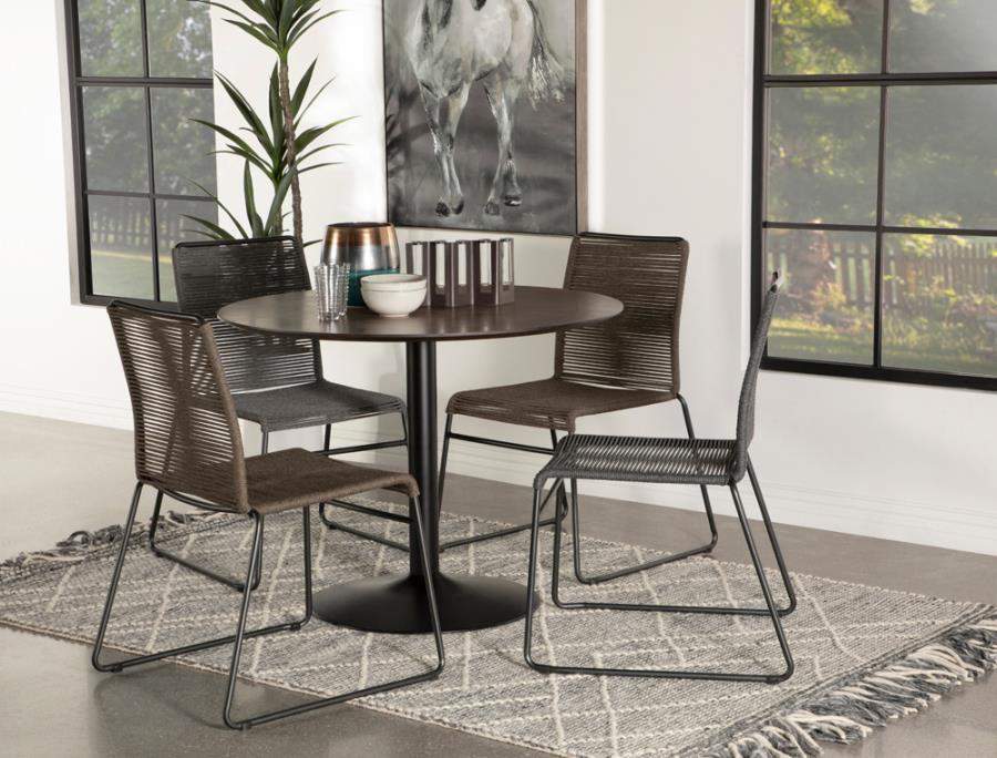 Clora - Round Dining Table - Black