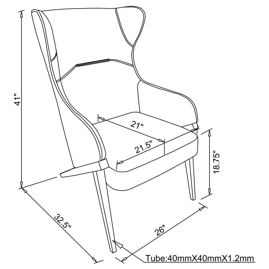 Coaster - Upholstered Accent Chair