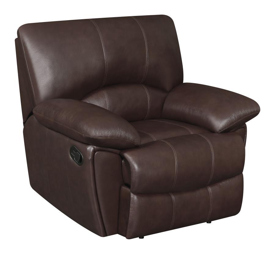 Clifford - Pillow Top Arm Recliner - Brown