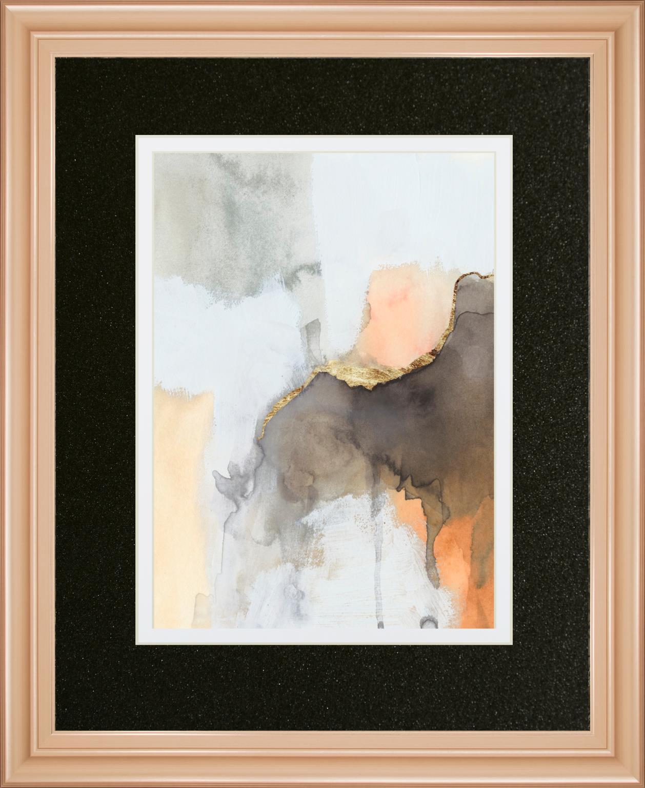 Cusp III By Victoria Barnes 34x40 - Dark Gray