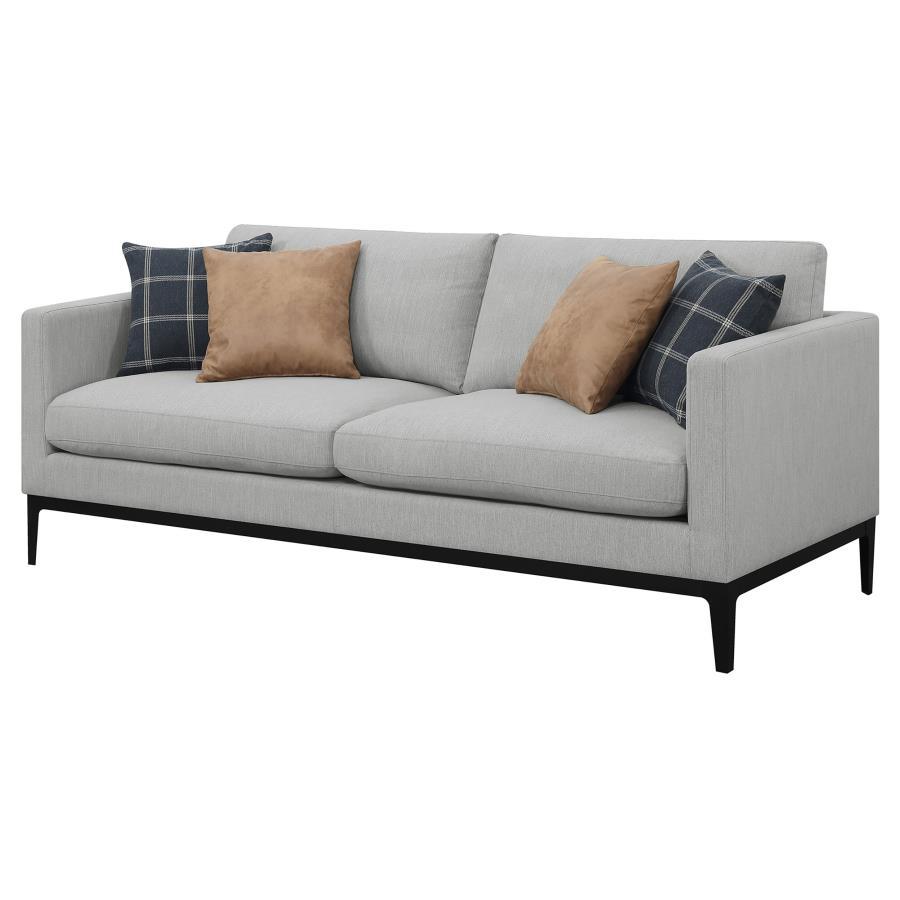 Apperson - Sofa - Pearl Silver