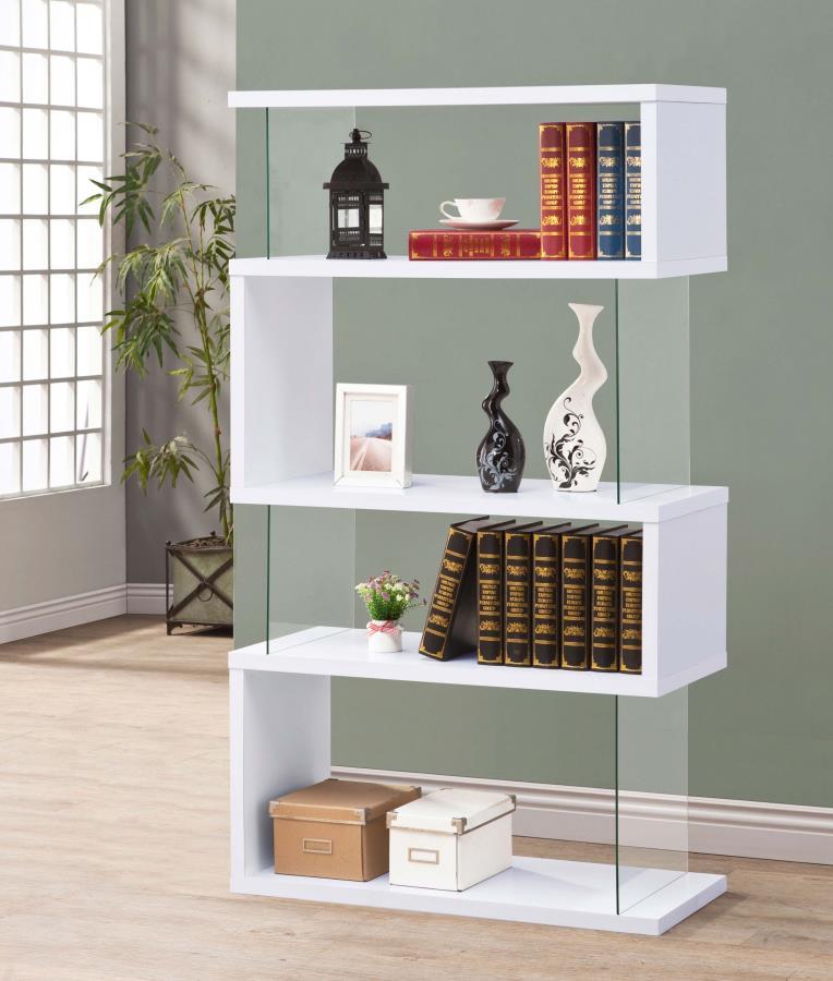 Coaster - 4-tier Bookcase