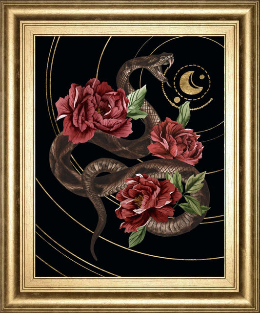 Burn and Shine I By Melissa Wang 22x26 - Red