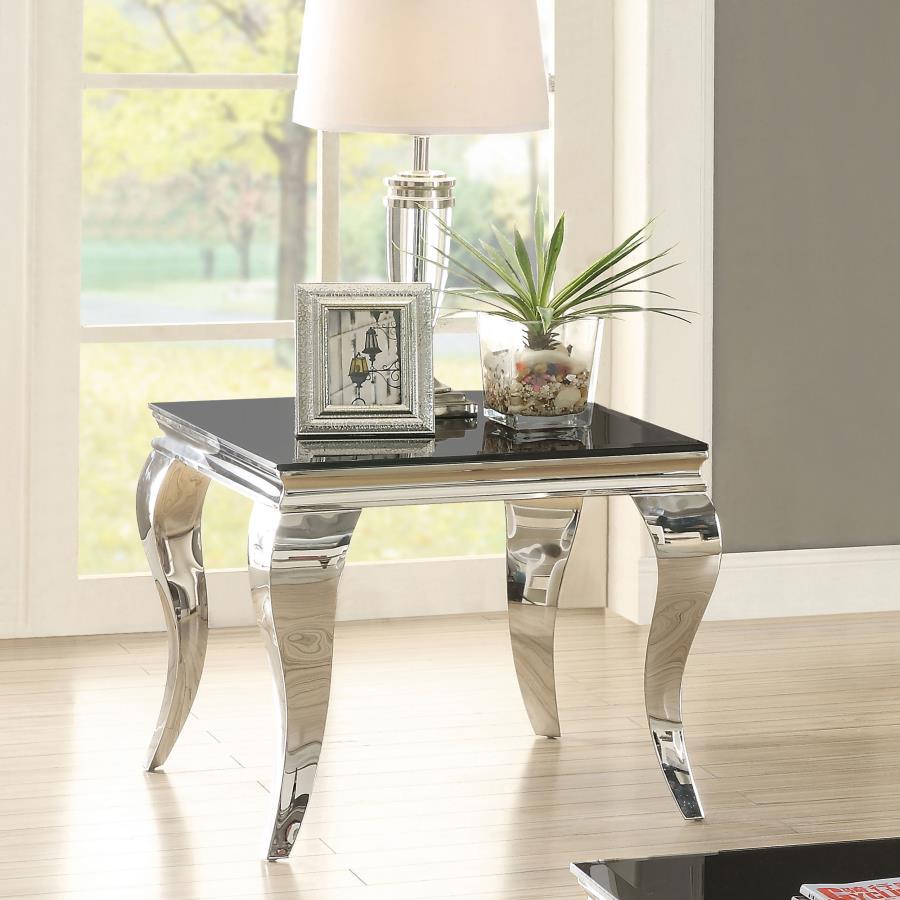 Luna - End Table - Black