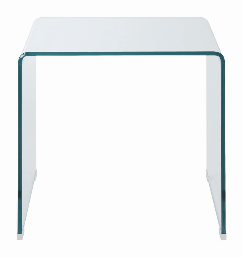 Ripley - Square End Table - White