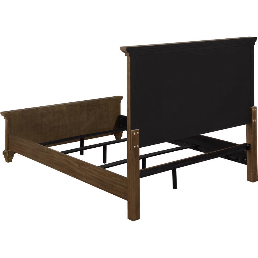 Bennington - Queen Bed 5 Piece Set - Dark Brown