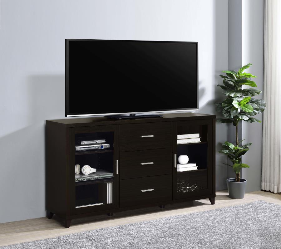 Lewes - 2-door TV Stand - Brown