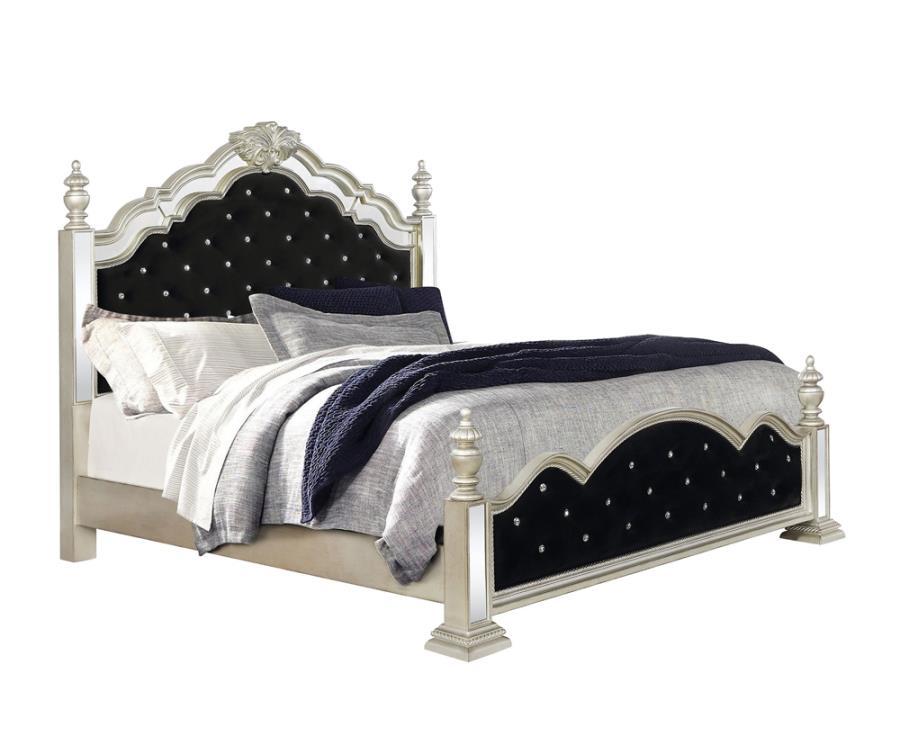 Heidi - Queen Bed - Black