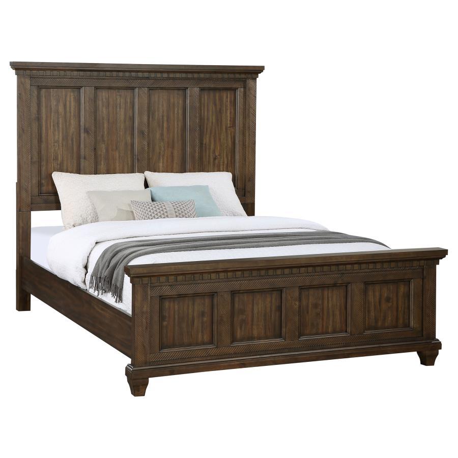 Bennington - Queen Panel Bed - Brown