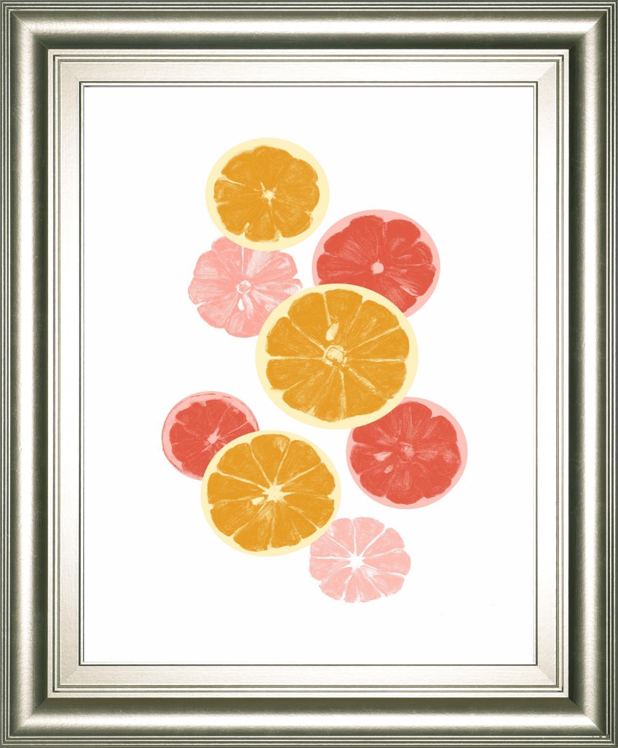 Festive Fruit I By Emma Caroline 22x26 - Orange