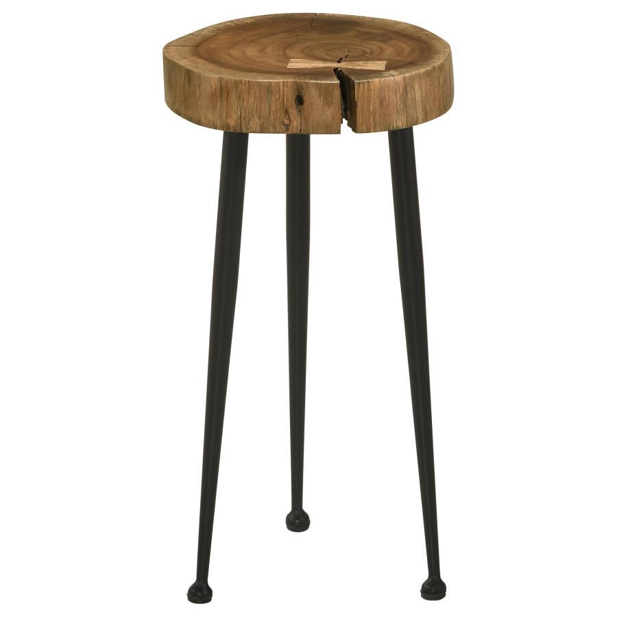 Accent Table - Natural / Black