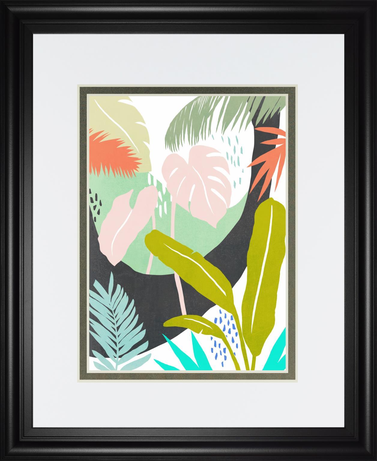 Jazzy Jungle II By Annie Warren 34x40 - Green