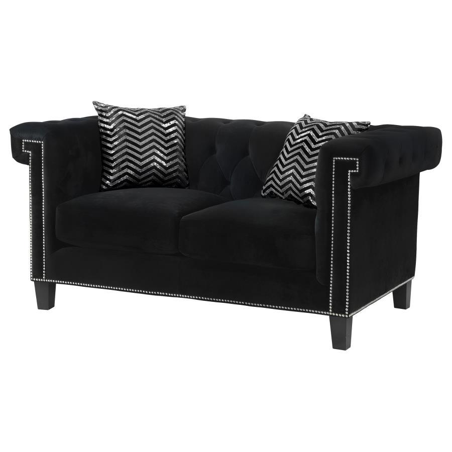 Reventlow - Loveseat - Black