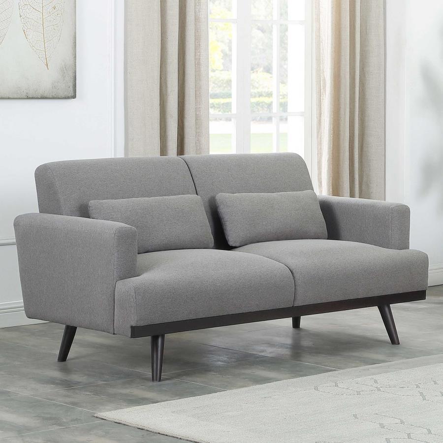 Blake - Loveseat - Pearl Silver