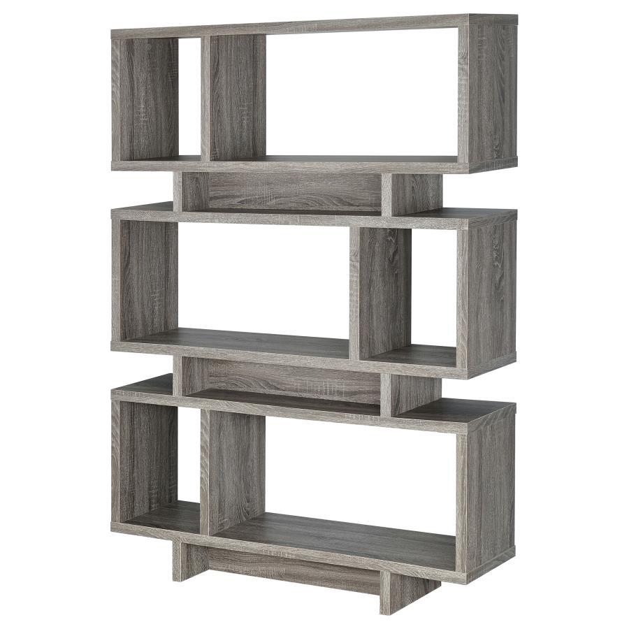 Coaster - 3-tier Geometric Bookcase