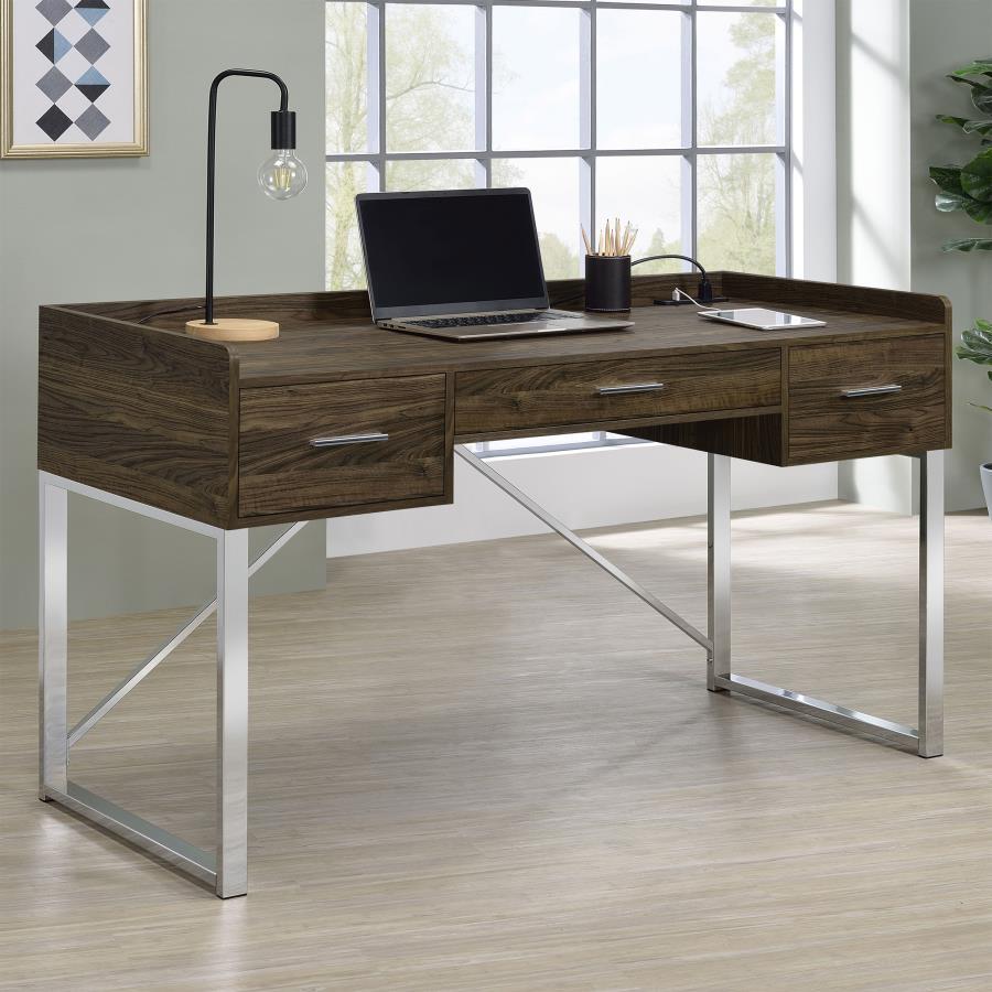 Angelica - Writing Desk - Brown