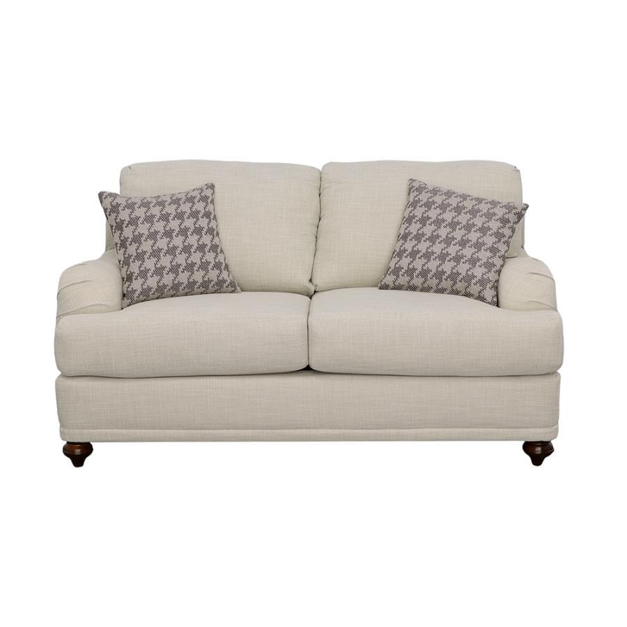 Glenn - Loveseat - White