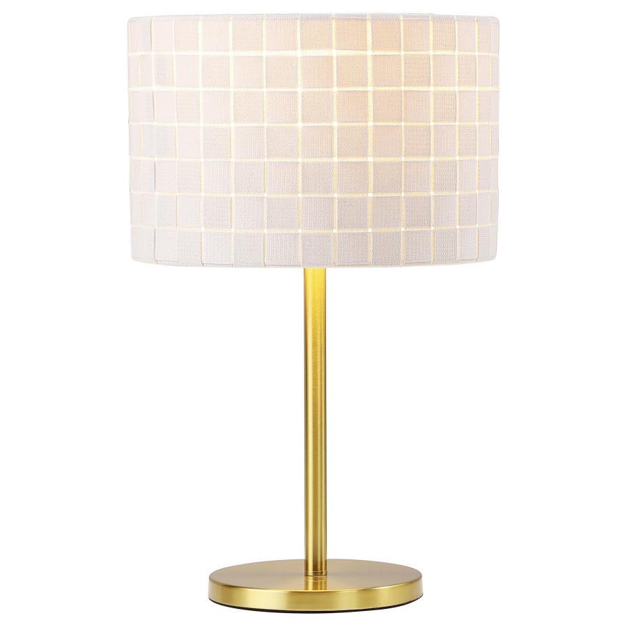 Table Lamp Fabric - Yellow