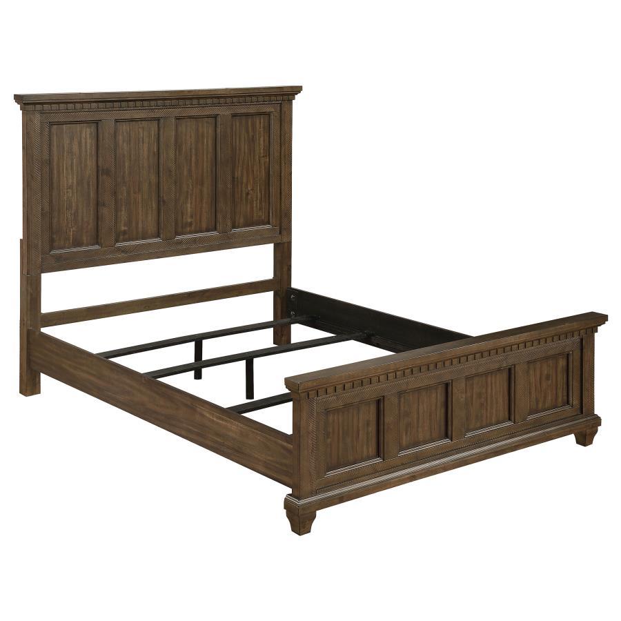 Bennington - Queen Panel Bed - Brown