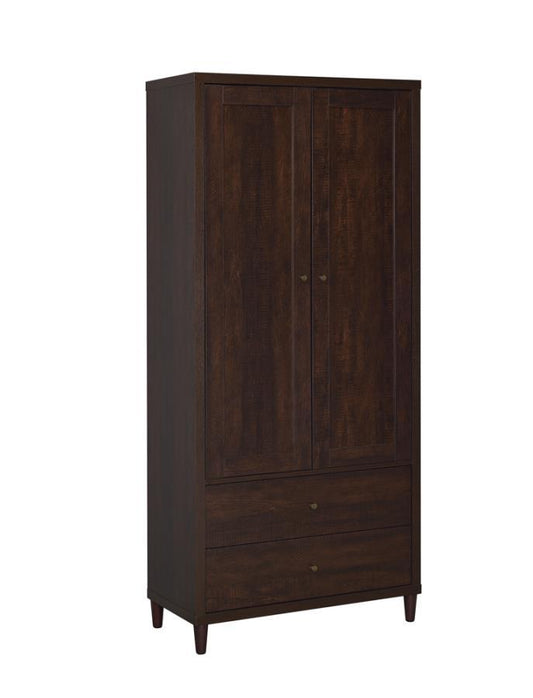 Wadeline - 2-door Tall Accent Cabinet - Brown