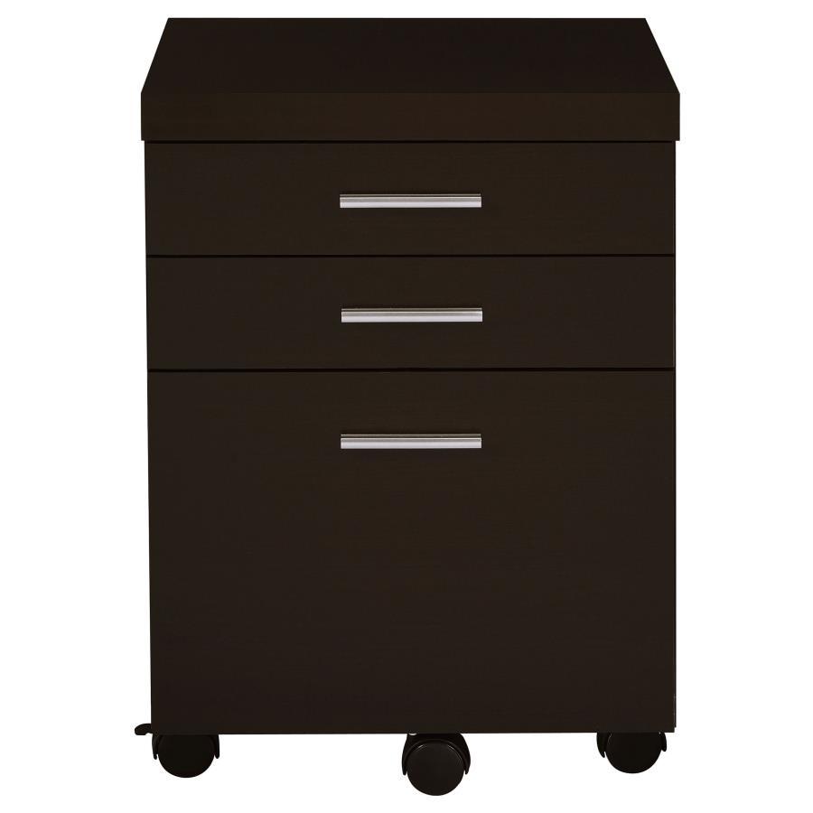 Skylar - 3-drawer Mobile File Cabinet