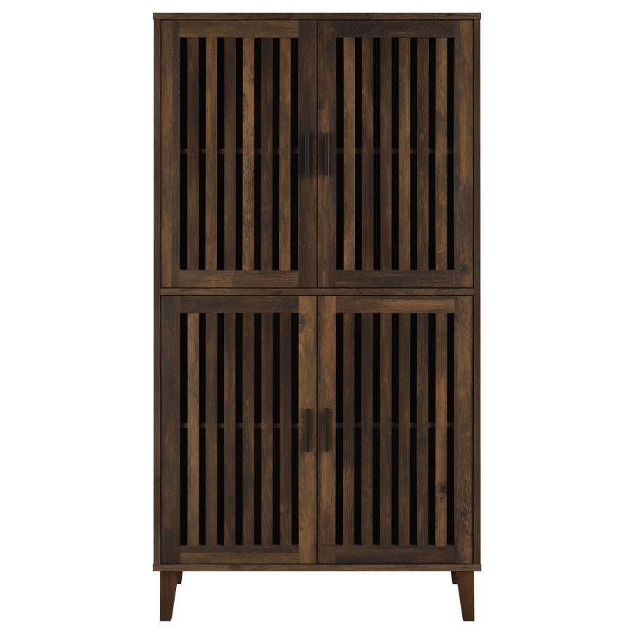 Wooden Accent Cabinet - Dark Pine