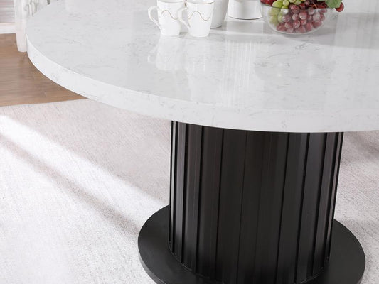 Sherry - Dining Table - White