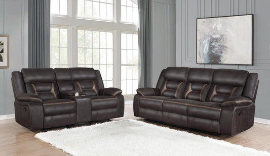 Greer - 2 Piece Living Room Set - Brown