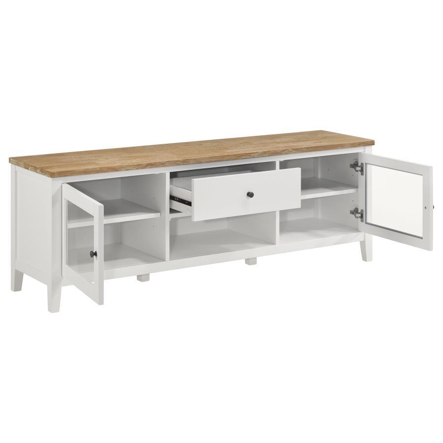 TV Console - White - Wood