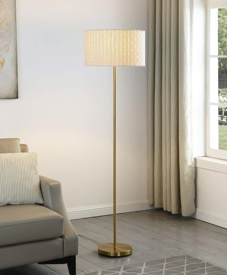 Floor Lamp Fabric - Yellow