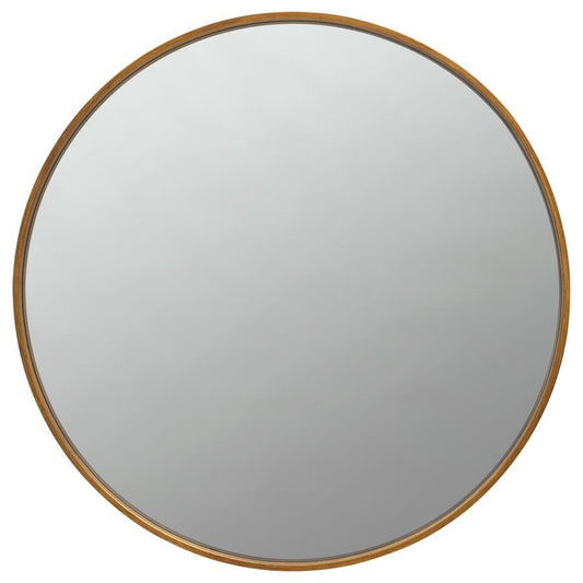 O'Malley - Round Wall Mirror - Yellow