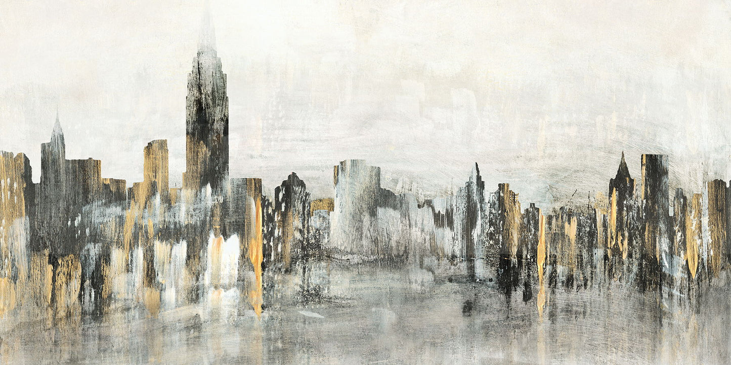 Framed - Bright City Lights By Susan Jill