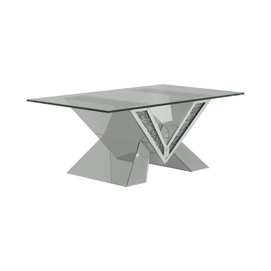 Taffeta - Coffee Table - Pearl Silver