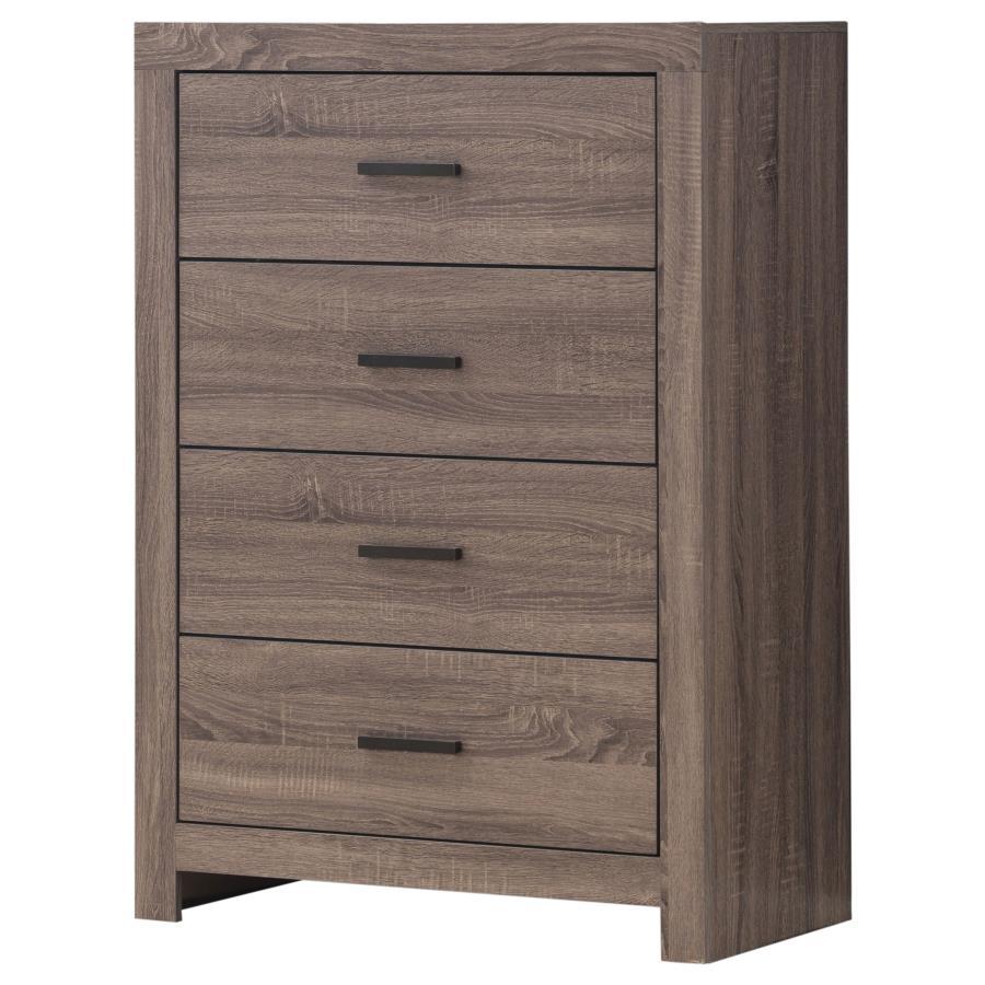 Brantford - 4-Drawer Chest - Barrel Oak