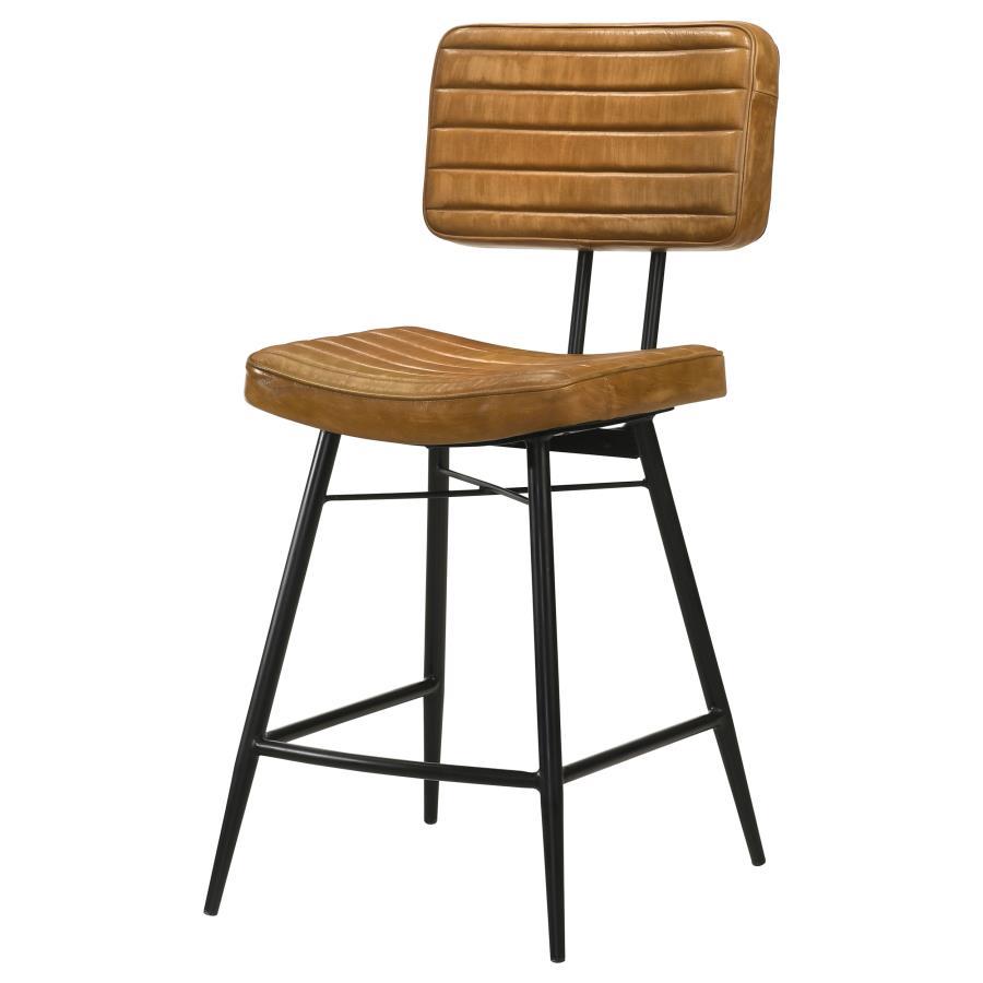 Partridge - Counter Stool (Set of 2) - Light Brown